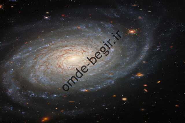 تصویر جدید هابل از کهکشان مارپیچی