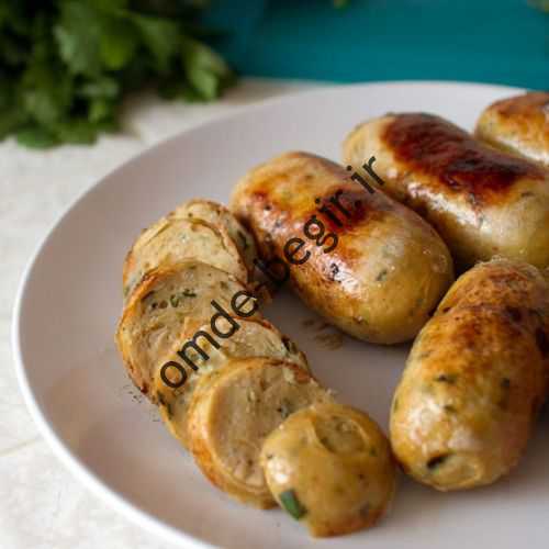 طرز تهیه سوسیس خانگی
